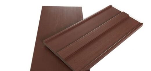 Composite wood polymer tiles boards