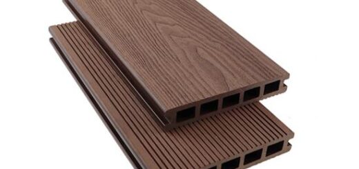 Deep wood grain wpc hollow decking board ​146*25mm