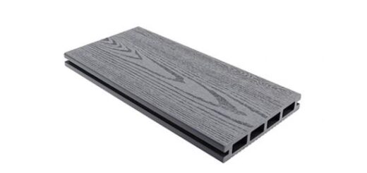 Eco-friendly crack-resistant wpc composite decking board