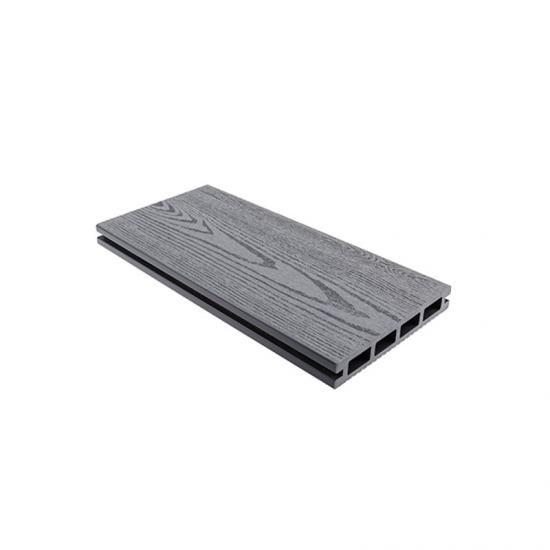 Eco-friendly crack-resistant wpc composite decking board