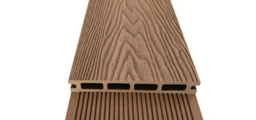 New design online embossed wood grain wpc decking composite outdoor