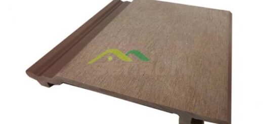 Outdoor wood plastic composite wall panel