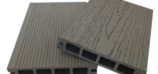 Wood grain composite wpc decking
