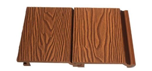 WPC wall panel with 3d wood grain