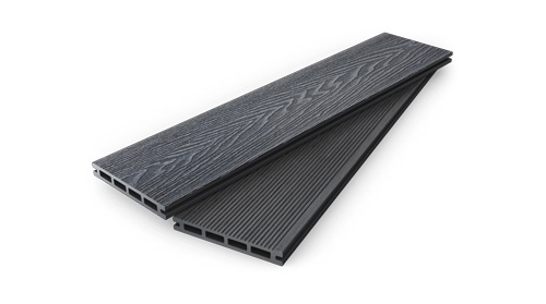 3D embossed wpc decking