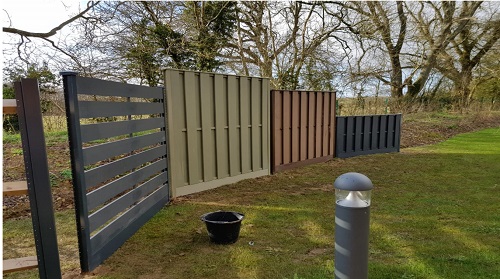 BUILD A WPC DIY FENCE ON A SLOPE