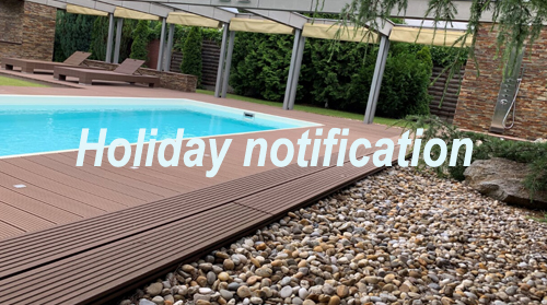 notificación de vacaciones del día internacional chino