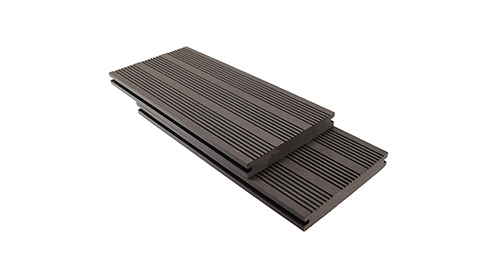 Solid decking board