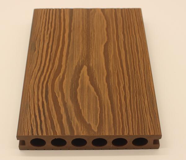 3d embossing wpc decking composite timber flooring