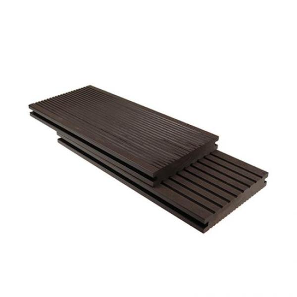 4m long solid wood plastic composite decking boards