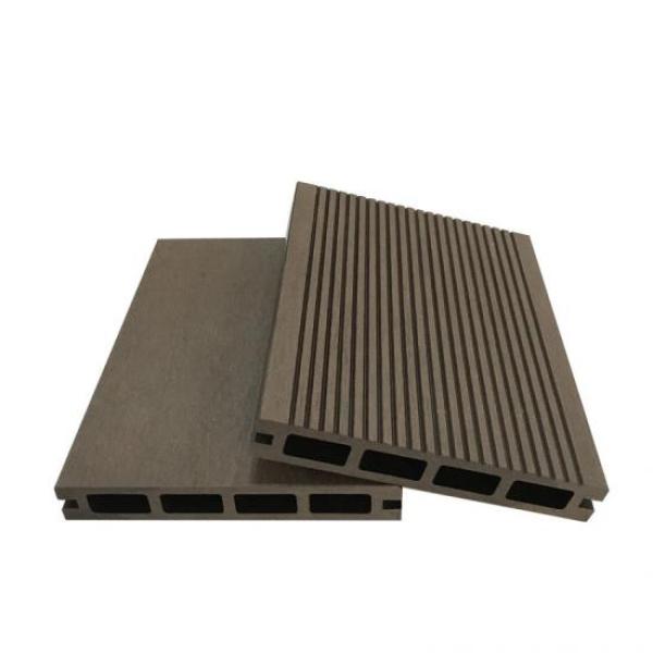 Composite wood plastic china hollow decking