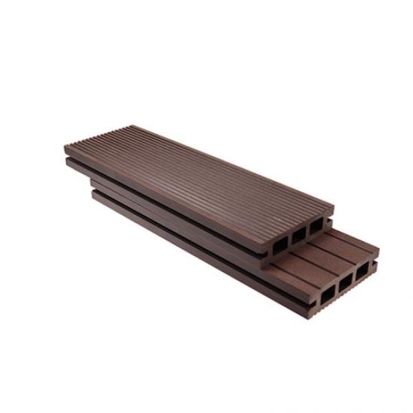 Outdoor hollow wood composite decking board