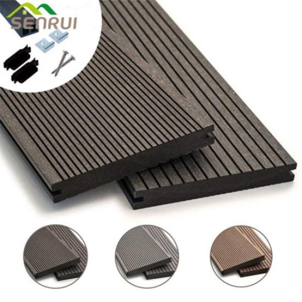 Outdoor synthetic decking wpc decking timber