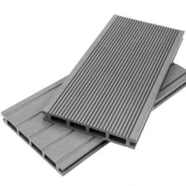 Plastic flooring looks like wood decking
