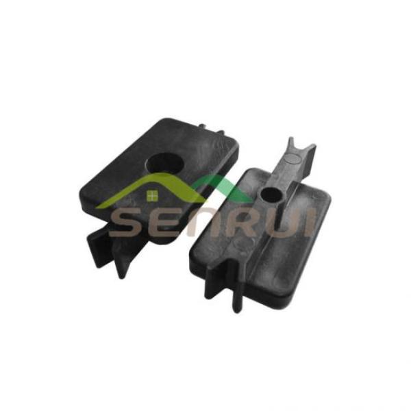Solid hollow decking board wpc decking clips