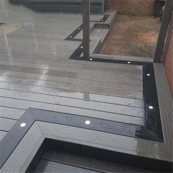 Waterproof hollow wpc decking for garden