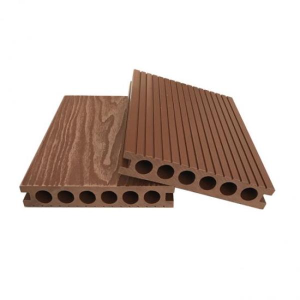 木材プラスチック複合材の3Dエンボス加工ビニール板フローリング