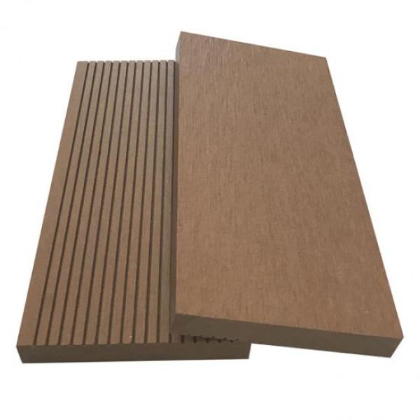WPC solid eco-friendly outdoor decking material