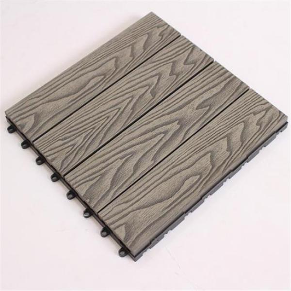 WPC tiles for terrace diy decking tiles