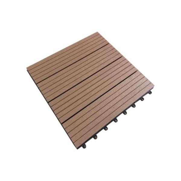 WPC waterproof interlocking decking tiles