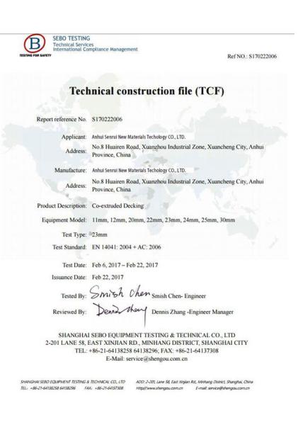 TEC Certiificate