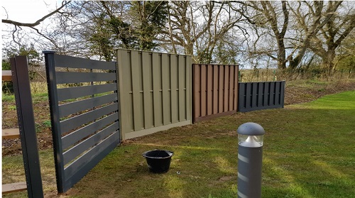 BUILD A WPC DIY FENCE ON A SLOPE