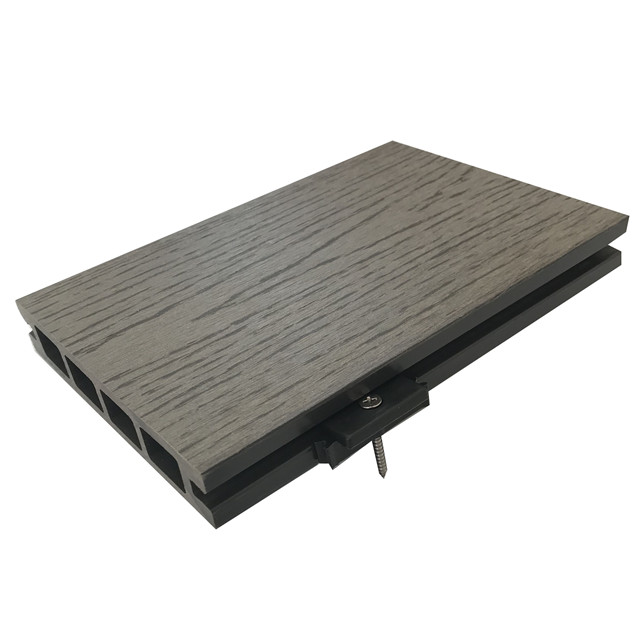 Wood grain composite wpc decking