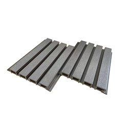 Outdoor wpc wall cladding castellation cladding panel