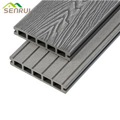 WPC 3d embossed flooring wood grain planks