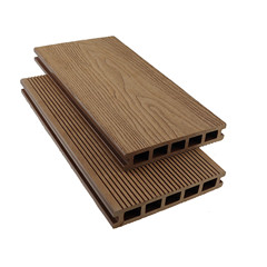 Deep wood grain wpc hollow decking board ​146*25mm