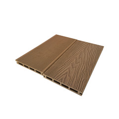 New design online embossed wood grain wpc decking composite outdoor