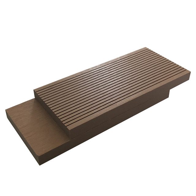 WPC solid eco-friendly outdoor decking material