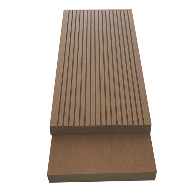 WPC solid eco-friendly outdoor decking material
