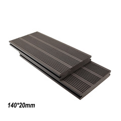 Uv-resistant eco-friendly wood plastic solid composite decking