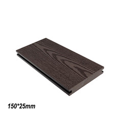 Composite solid decking wpc decking 150*25mm
