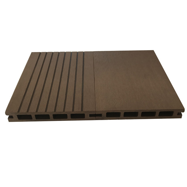 Wood plastic composite wpc deck flooring