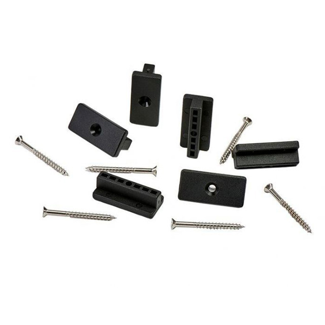 WPC decking accessories clips and screws