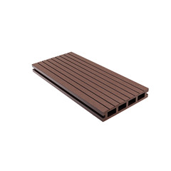 Non-slip outdoor terrace board recycled wpc hollow decking