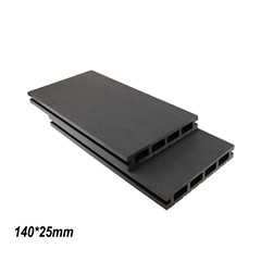 Outdoor waterproof recycled wpc hollow decking