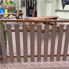 Exterior garden wpc fence panel boards