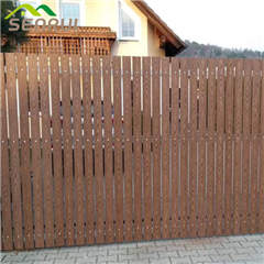 Exterior garden wpc fence panel boards