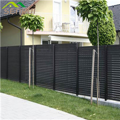 Decorative fencing wpc panel boards