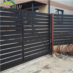 Decorative fencing wpc panel boards