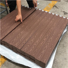 WPC fence board wood plastic composite board looks like real wood