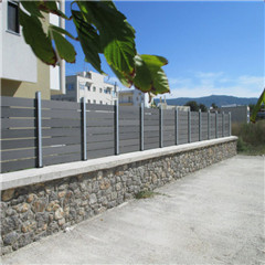 Composite wpc garden fence board120*20mm