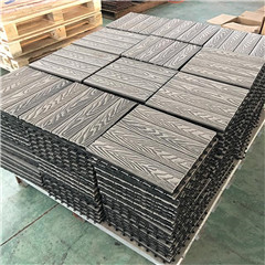WPC tiles for terrace diy decking tiles