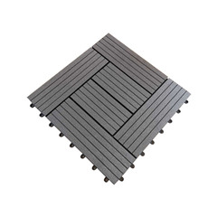 L type wpc diy tiles for garden