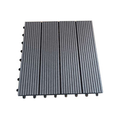 Sanded hollow m type wpc diy tiles