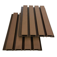 Castellation cladding outdoor indoor wpc wall cladding panel