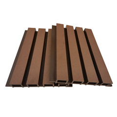 Castellation cladding outdoor indoor wpc wall cladding panel